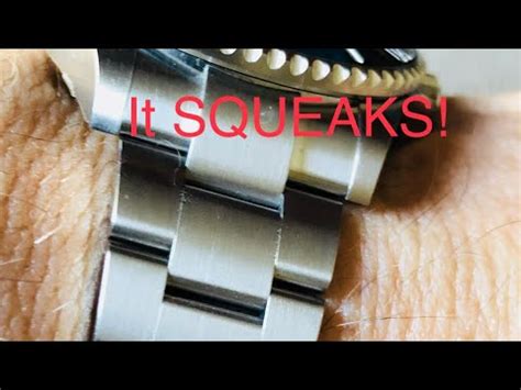 rolex squeaking|Brand new GMT squeaks .